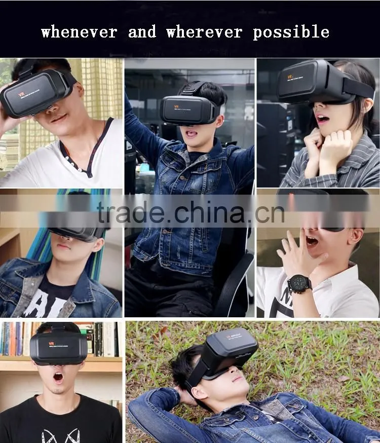 Mobile phone 3 d VR storm magic mirror Mobile phone 3 d virtual reality glasses glasses 3 d virtual cinema helmet
