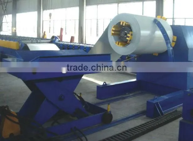 10T automatic hydraulic decoiler with coil car