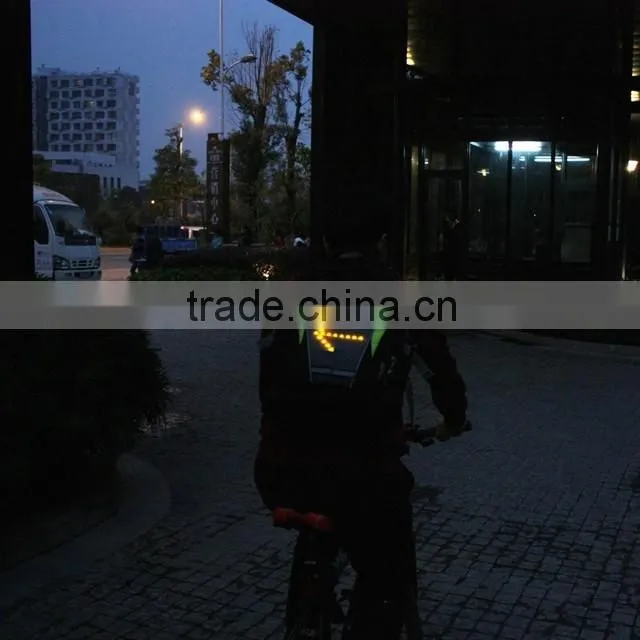 2016 New bicycle LED light bag packs LED flashlight