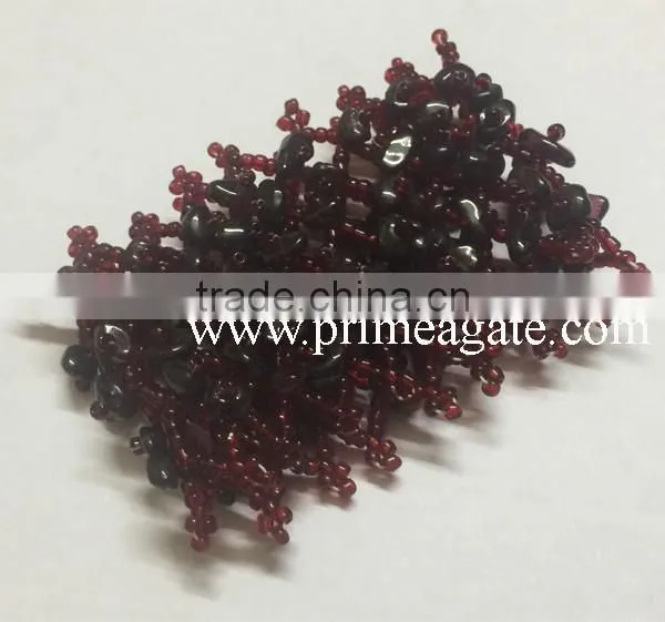 Garnet Elastic Band Bracelet | A grade good quality gemstone bracelet | Agate new jewelry 2016 bracelets
