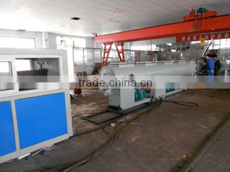 cheap price 16-630mm PVC plastic pipe plastic extrusion machine