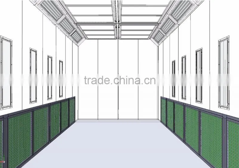 JF furniture spray booth paint booth car paint booth painting line