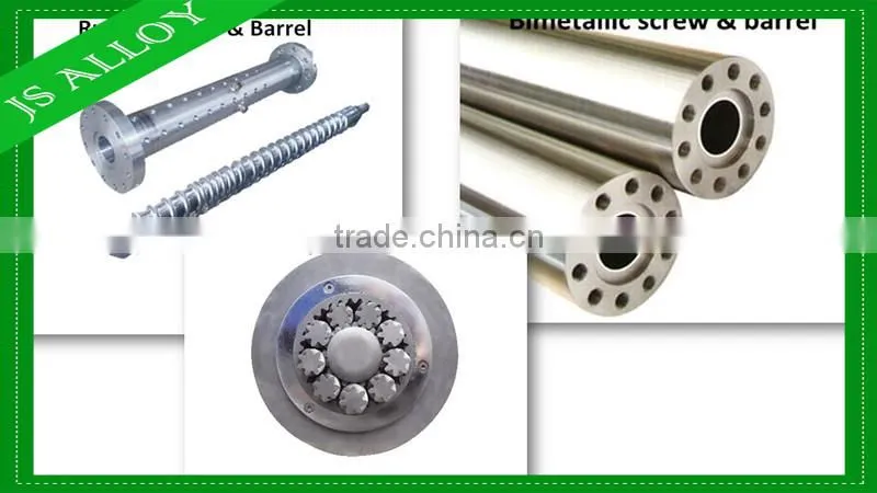 Single screw and barrel for single extruder