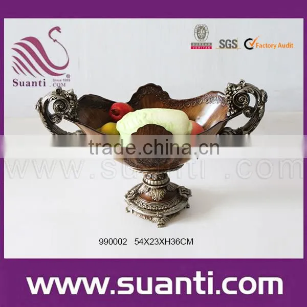 White crystal/metal royal home decoration candle holder or for wedding