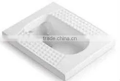 8003B Indian style wc human ceramic toilet, squatting pan