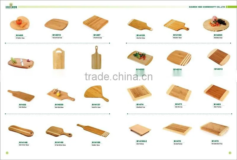 cute apple shape bamboo wooden cutting board