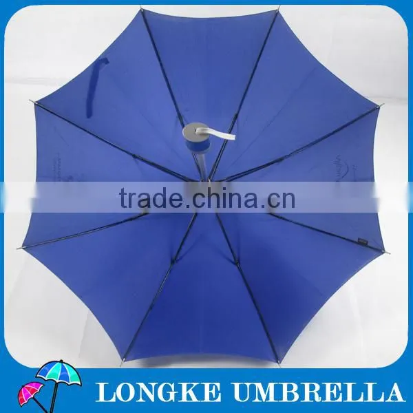 Professional umbrella manufacturer blue 190T polyester promotional golf umbrella auto open