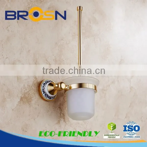 Ningbo High Quality Bathroom Accessory /Golden color /Toilet brush #81001