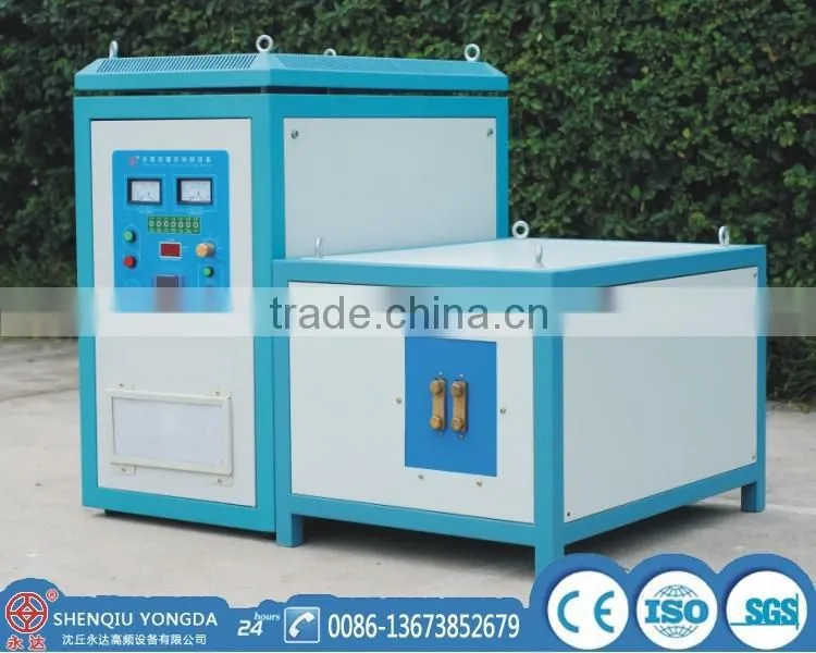 Auto feeding steel bars induction forging furnace