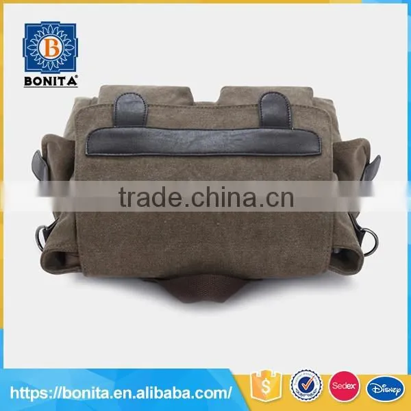 Casual customized color canvas korean fashion backpack