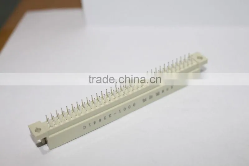Eurocard connector male v/t 2 row 64 pin