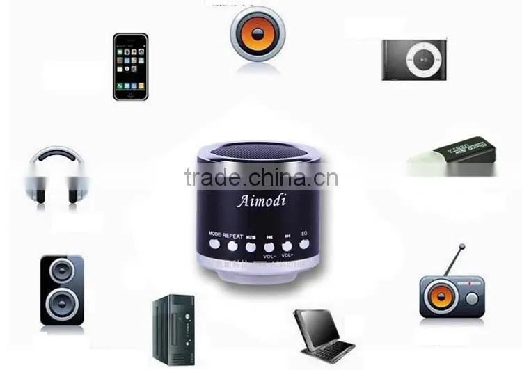 Portable MiNi Speaker with TFCard , FM radio function