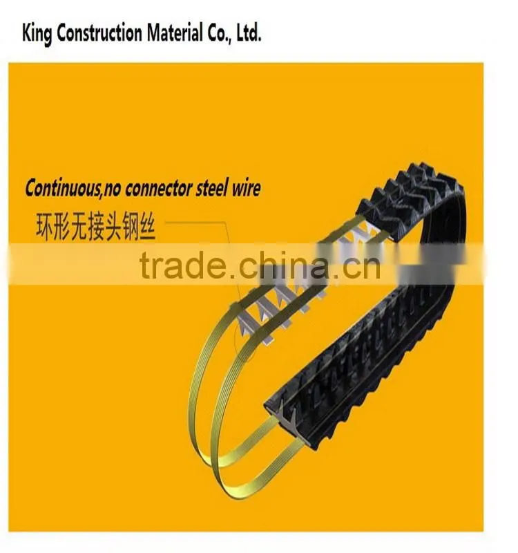 Snowmobile rubber track, Full size agriculture Rubber Track width400,450,500