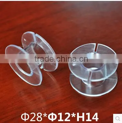 2015 new plastic transparent spool bobbin injection mold factory price