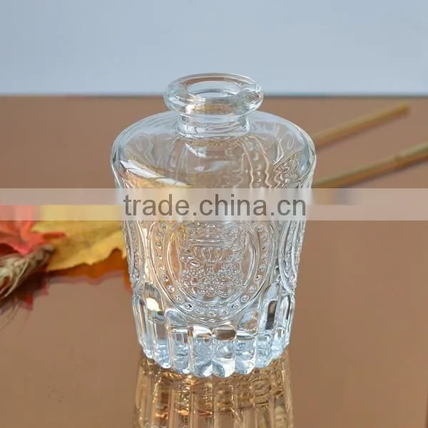New style glass perfume bottle/glass reed diffuser bottle
