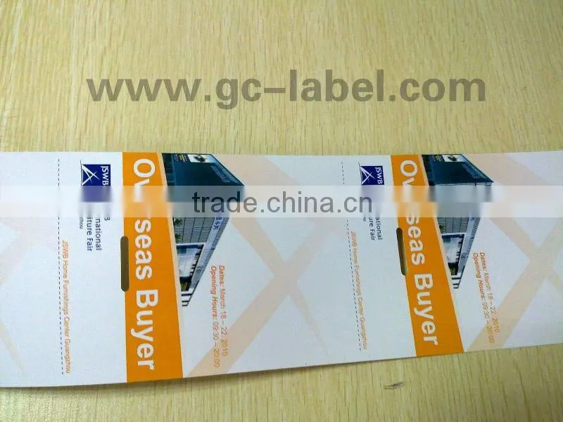 printing glue label