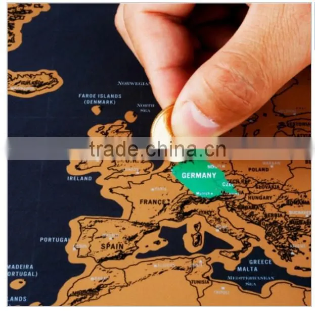 Hot sale fashion map for travelller