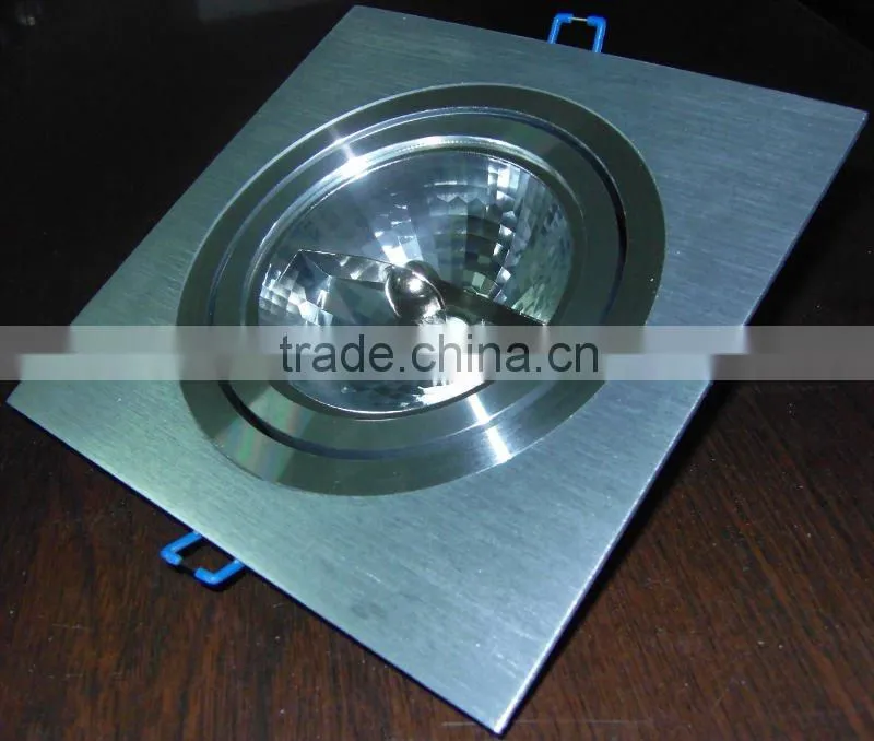 high lumen aluminum round LED spotlight recessed installation
