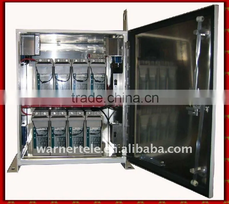 W-TEL weatherproof outdoor ups battery enclosure