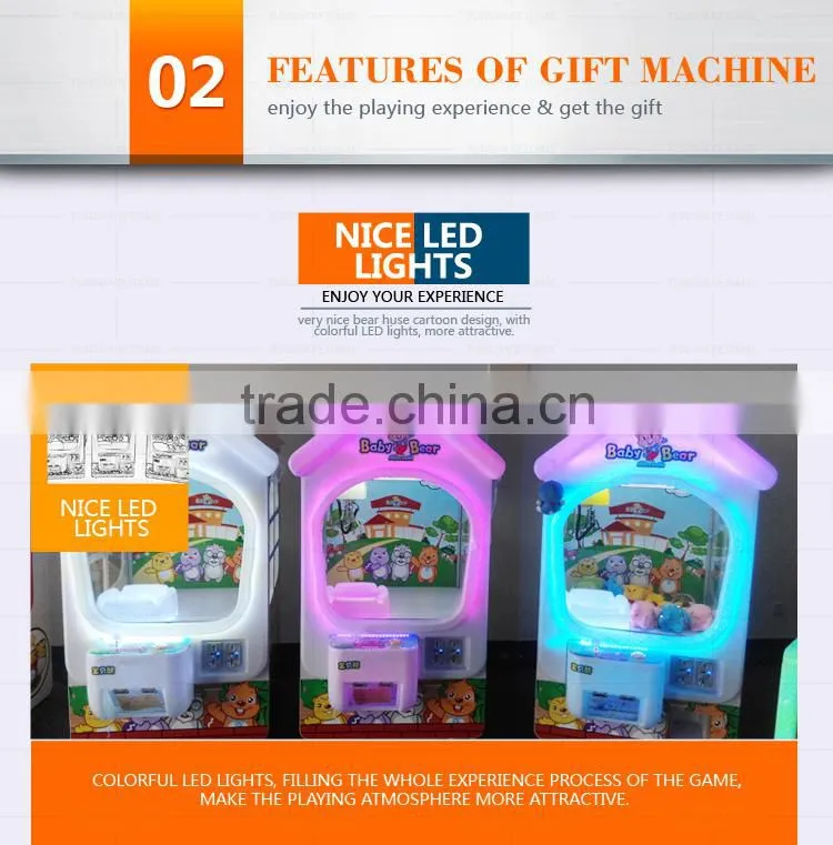 Funshare Luxury Toy Crane Machine Claw Crane Vending Machines For Sale