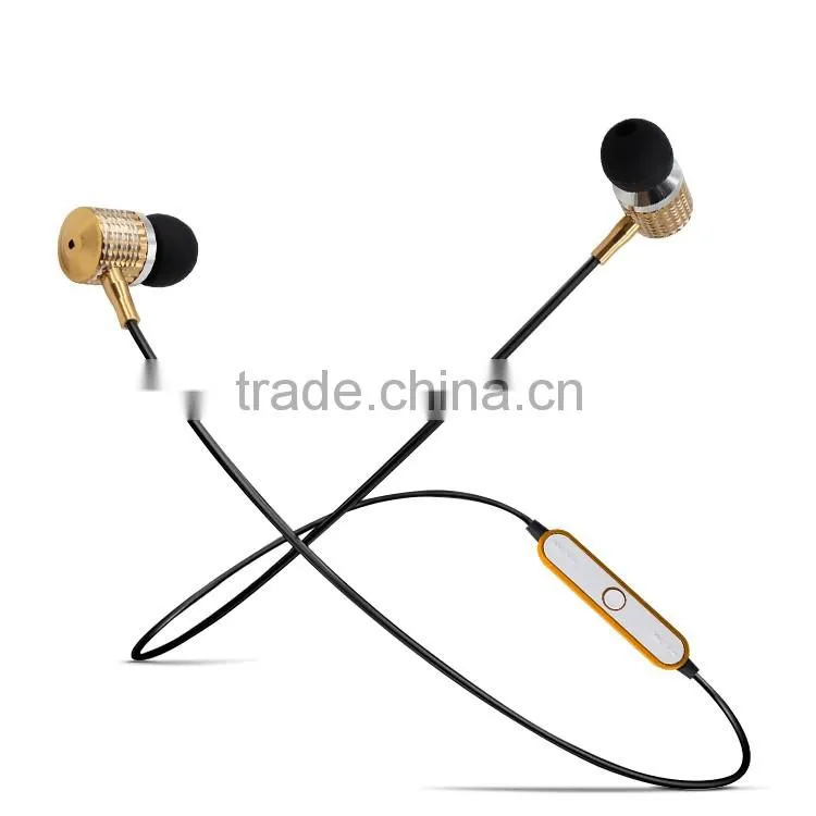 SNHALSAR S2 Sports Bluetooth Headset Stereo Earphone Wireless Headphones with Microphone Headsfree for Mobile