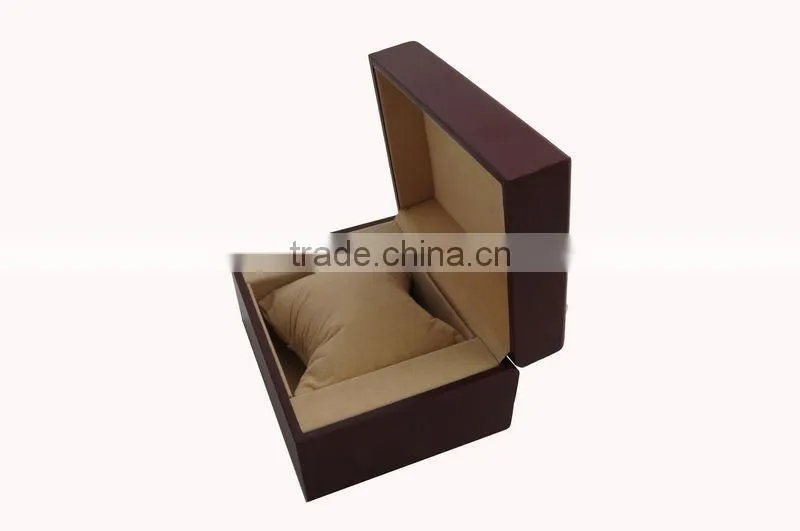 Hot Selling! Luxury custom logo printed Wooden watch boxes