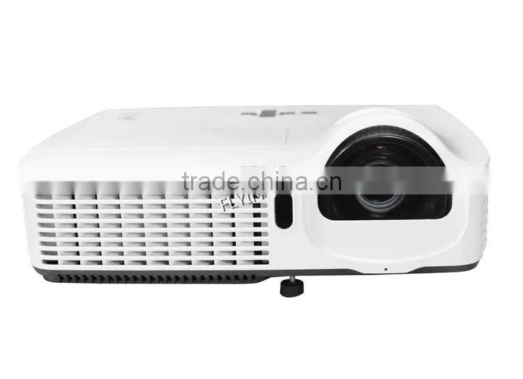 FLYIN Perfect School Classroom Education Projector 1080p 3D Led Short Throw Projector Mini data show Holographic Projector