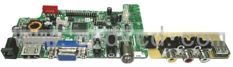 Small led display board with HDMI,VGA,USB for HD LCD TV