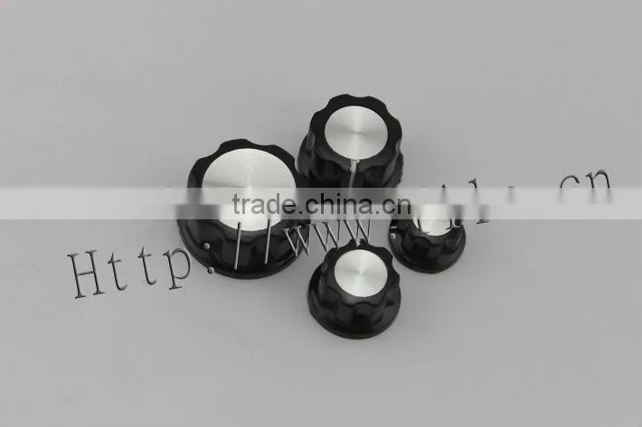 FL5005-4 black crystal kitchen cabinet door knobs
