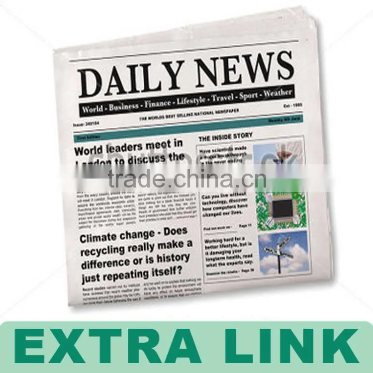 High Quality Art Paper Newspaper Printing