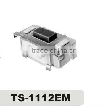 pcb mount tactile switch TS-1112EM,smt/smd tactile switch