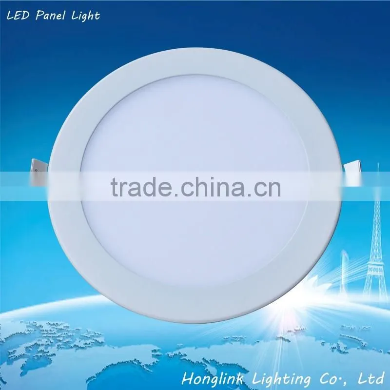 3w 6w 9w 12w 15w aluminum recessed LED panel downlight