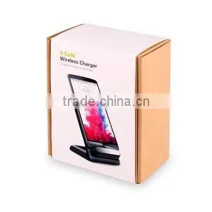 qi enabled universal wireless charging stand magnetic induction charger for Samsung S6