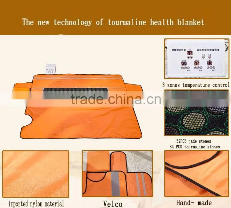 infrared body wrap jade and germanium body wrap/ slimming thermal heated body wrap