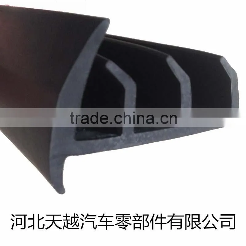 Shipping container rubber waterproof door gasket