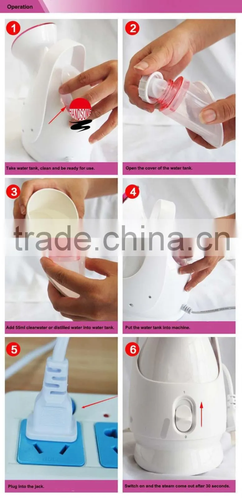 ozone portable facial steamer