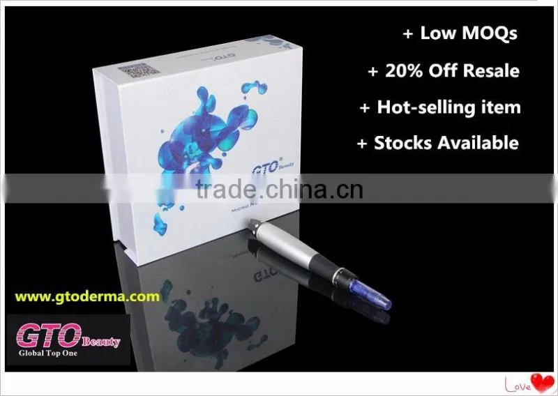 Rechargeable Medical Skin Care Electric Micro Needle Derma Stamp Pen