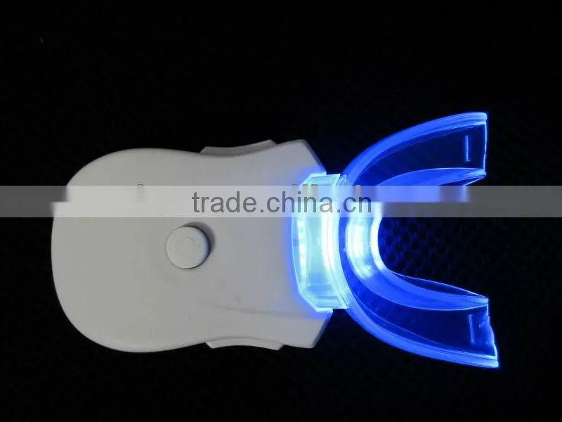 strong effect teeth whitening light with lip tray