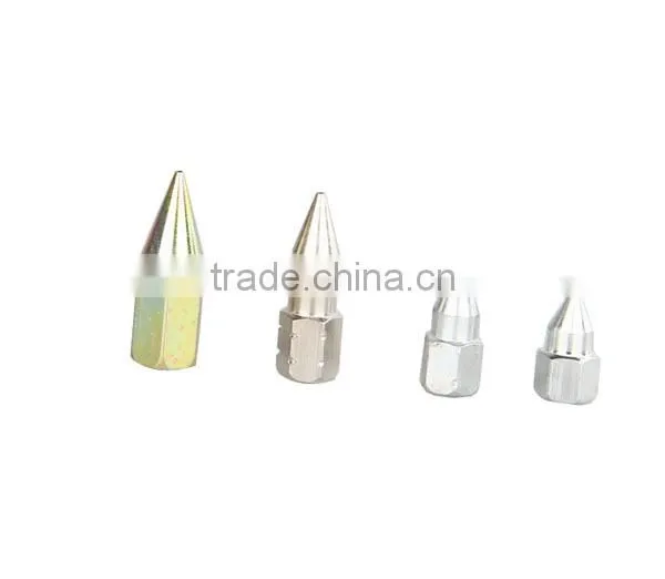 color zinc grease gun nozzle, grease fitting