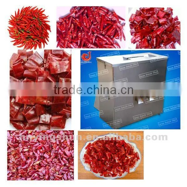 Stainless steel pepper cutting machine