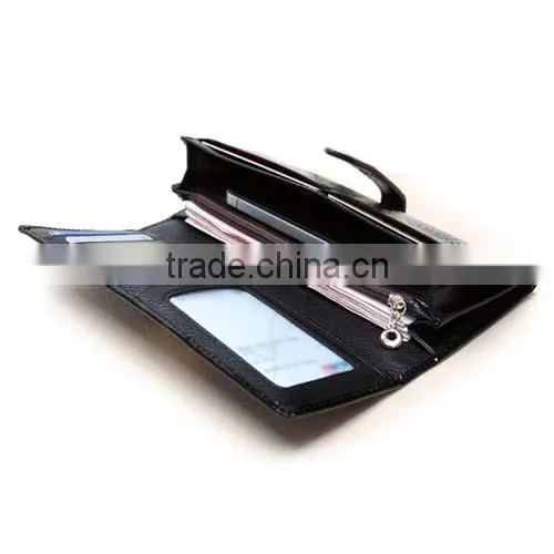 latest Design Ladies Free Leather Patent Alligator Pattern Wallet/Purse (BCN002)