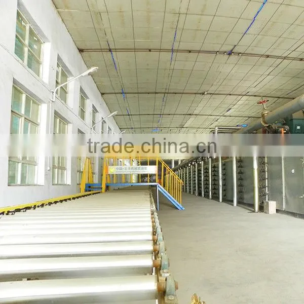 hot air drying type gypsum board equipment/machine line