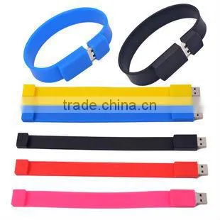 Custom Printed Wristband USB Flash Drive