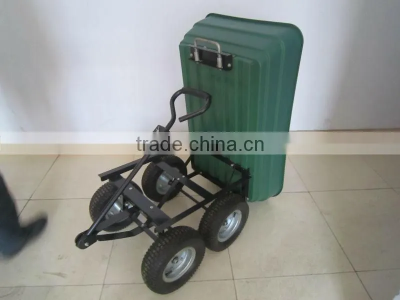 TC3080PL Garden Tipcart , poly tipper cart , ATV trailer