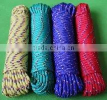 Diamond braided rope polypropylene braided rope pp ropes