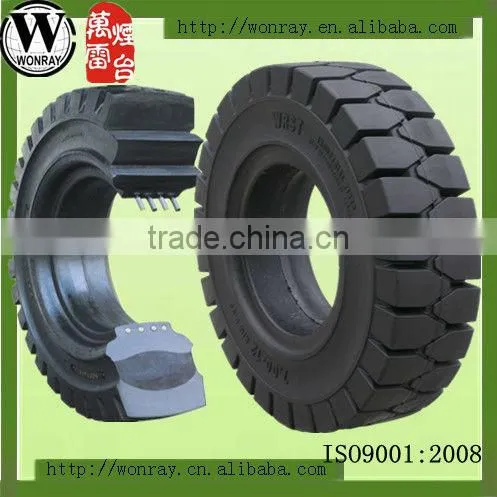 6.00-9 pneumatic solid tire ,rubber forklift solid tire,second hand tires
