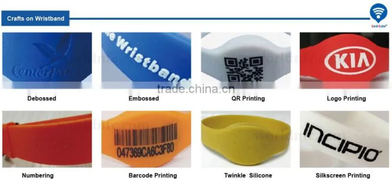 One Time Used UHF RFID Wristband