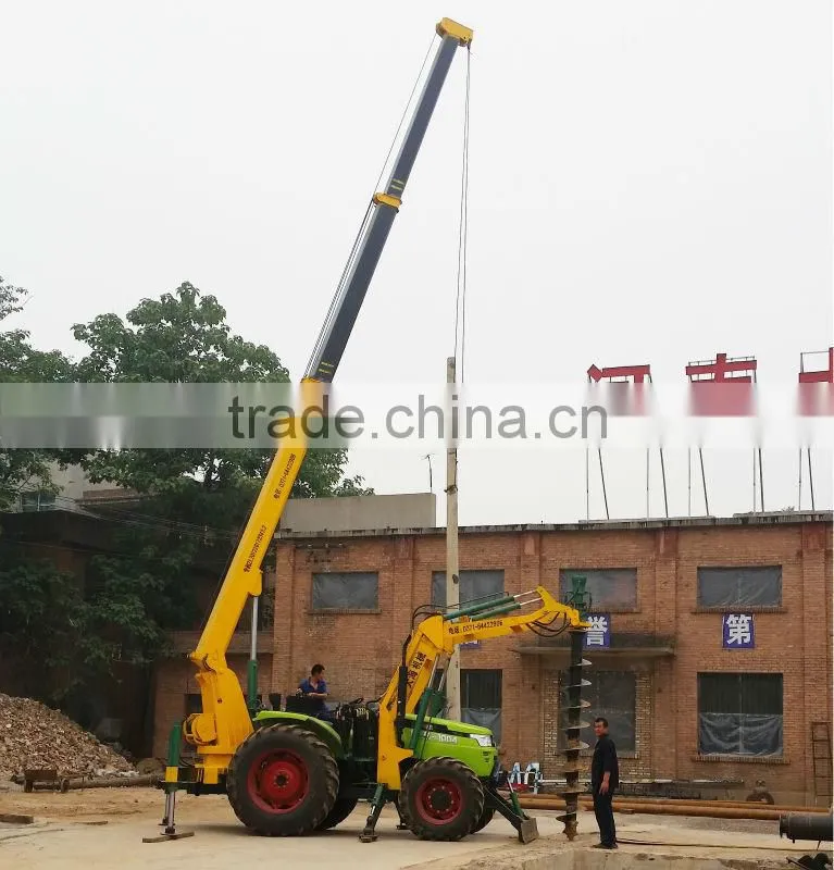 China Tractor Post Hole Digger to digging hole for pole
