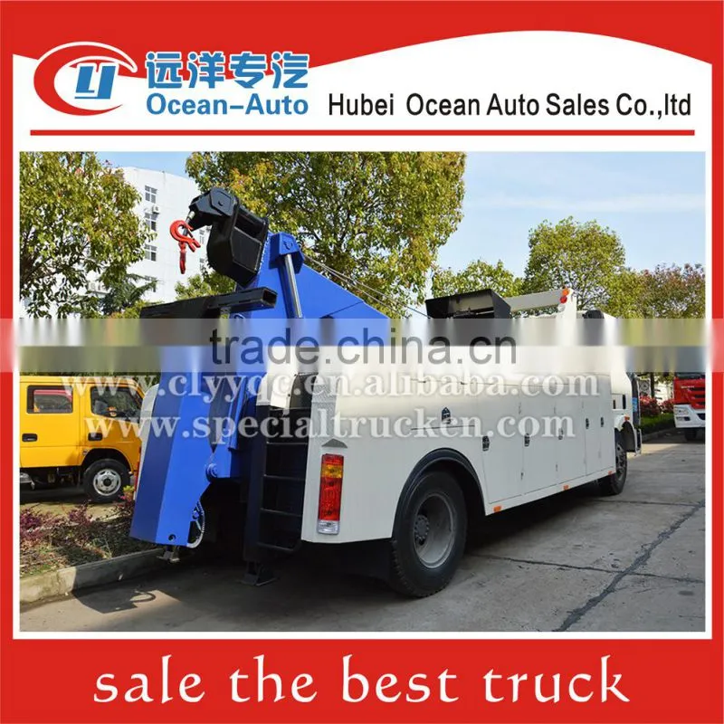 FAW 4x2 EURO 4 wrecker towing truck for sale