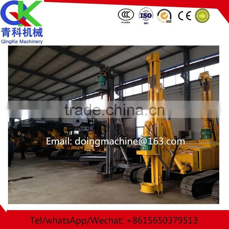 Mobile Drilling Rig hydraulic Rotary Drilling rig used for construction